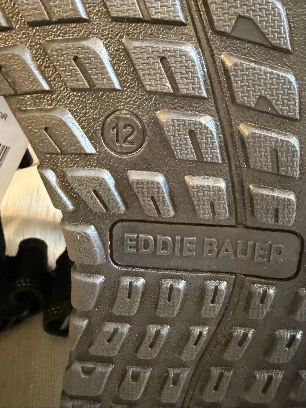Eddie Bauer Men's Black Outdoor Hook-and-Loop Sandals